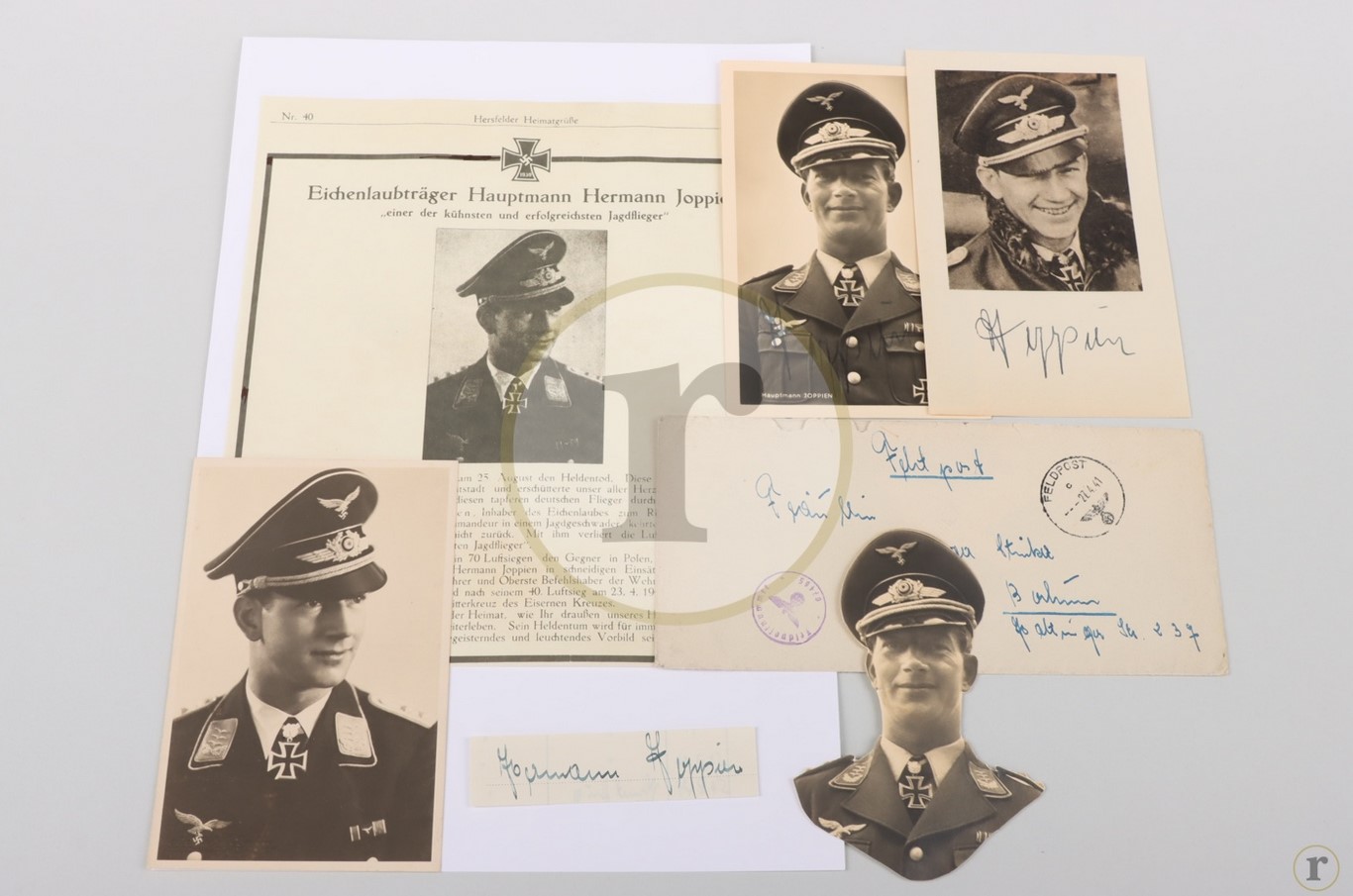 #70-0153 – Joppien, Hermann-Friedrich – photos, autographs and cards