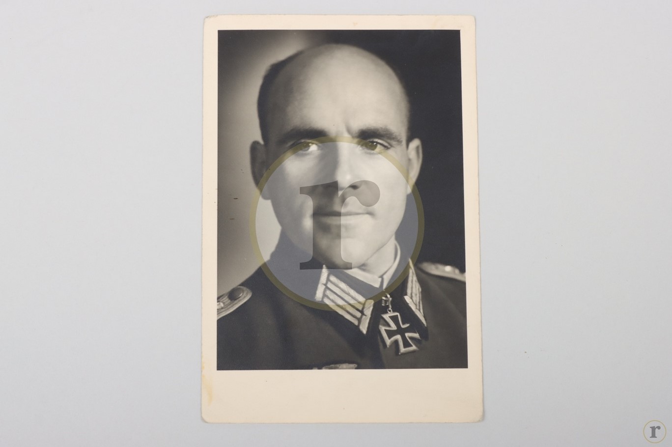 #70-0290 – Sachsenheimer, Maximilian – period time portrait photo with postwar autograph