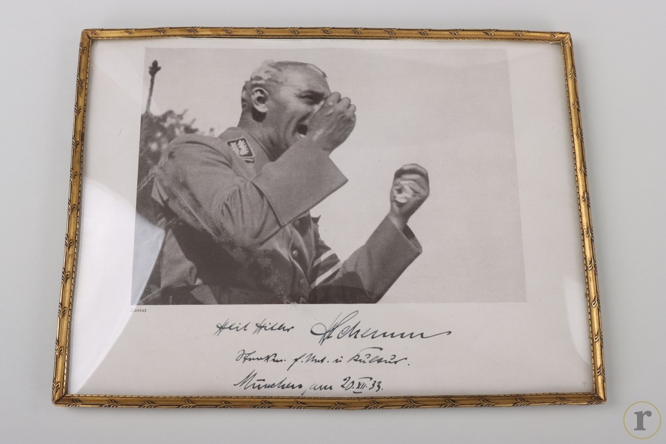 #70-0295 – Schemm, Hans (Gauleiter) – hand-signed picture 1933