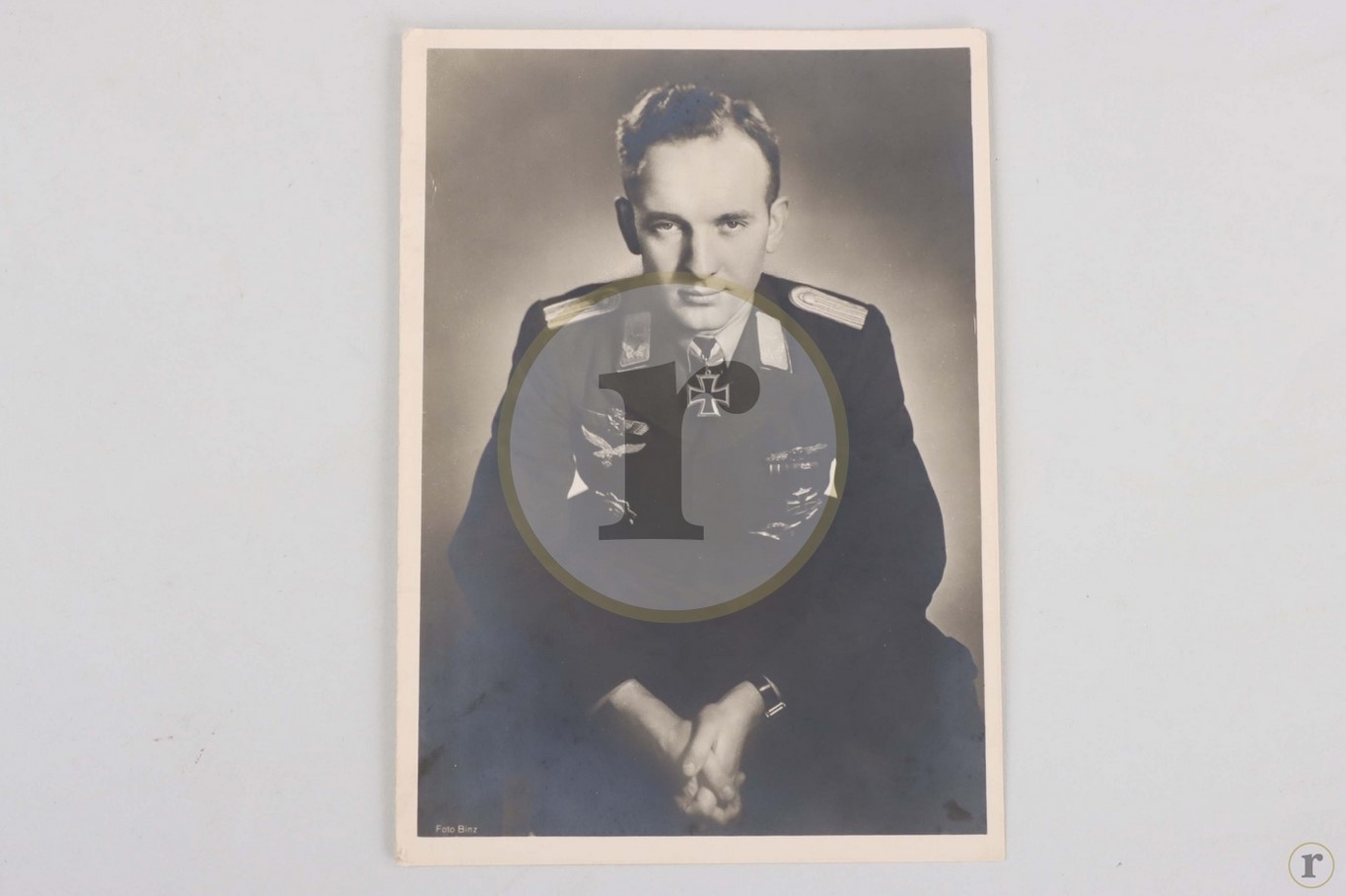 #70-0358 – Weißenberger. Theodor – portrait photo with Knight’s Cross