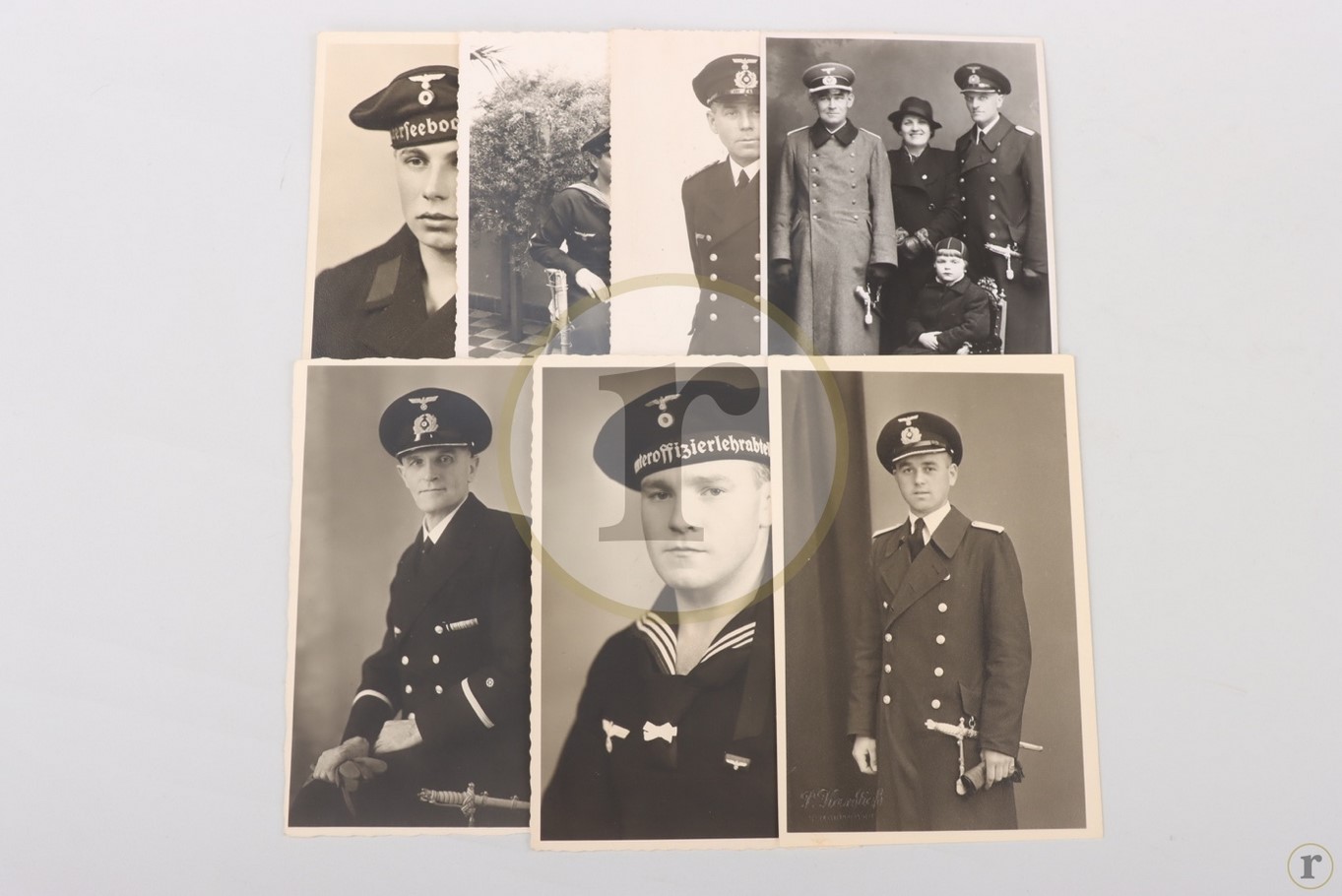 #70-0430 – 7 x Kriegsmarine portrait photos