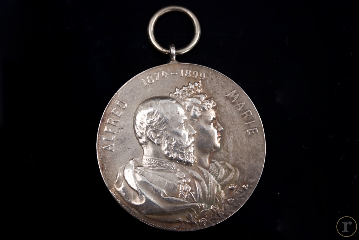 #71-1236 – Saxony – Herzog-Alfred-wedding medal 1899