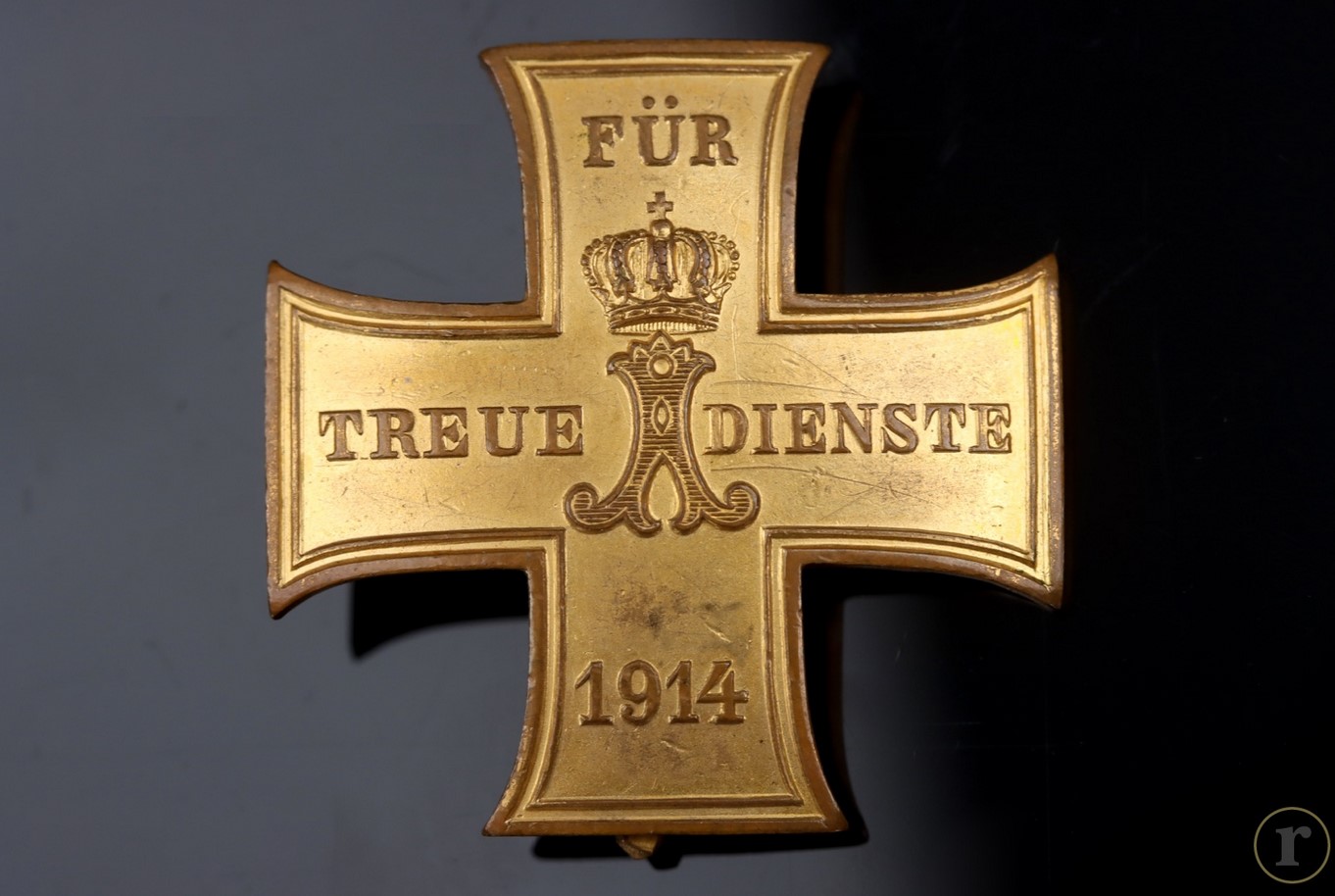 #71-1243 – Schaumburg-Lippe – Faithful Service Cross, pin-back Version 1914