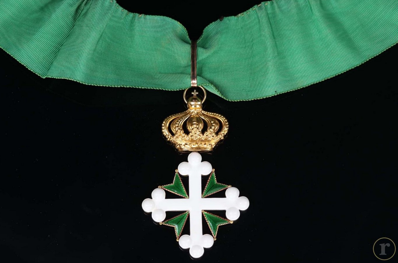 #71-1268 – Italy – Order of St. Maurice and Lazarus, Commander Cross 2nd Class in Gold