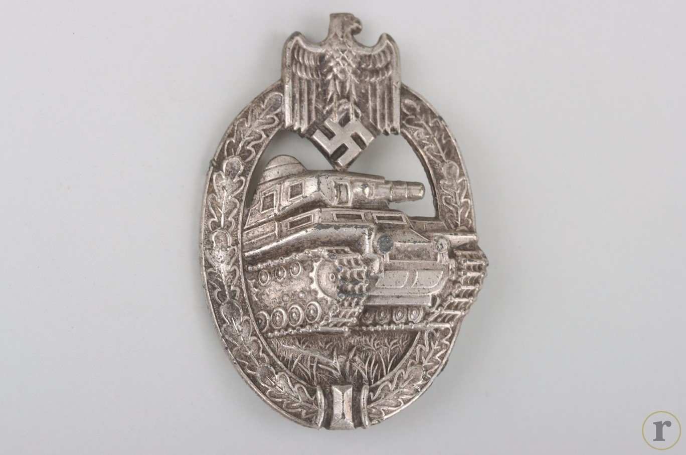 #71-0202 – Tank Assault Badge in Silver ‘A. Scholze’