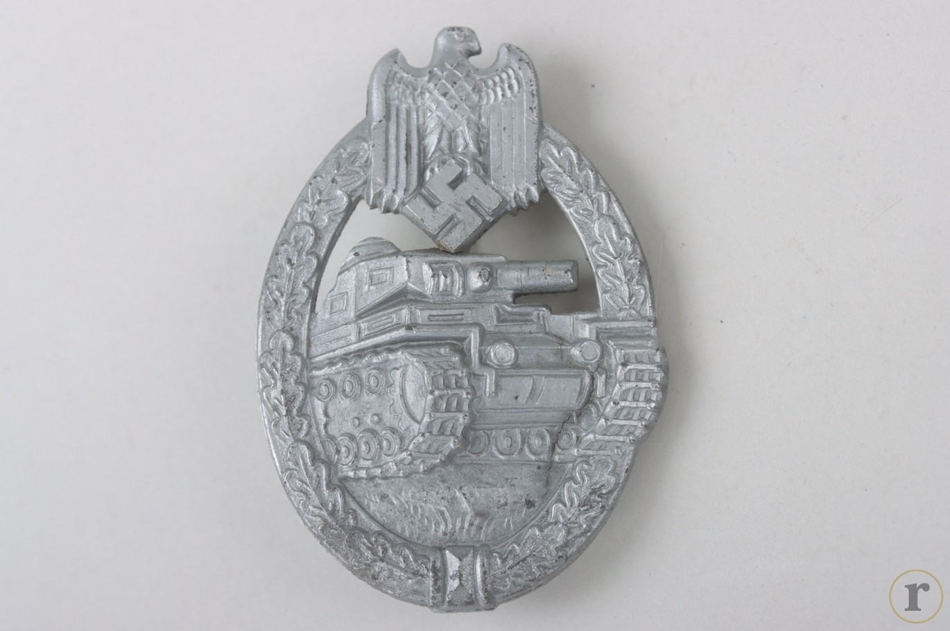 #71-0206 – Tank Assault Badge in Silver ‘A. Rettenmaier’