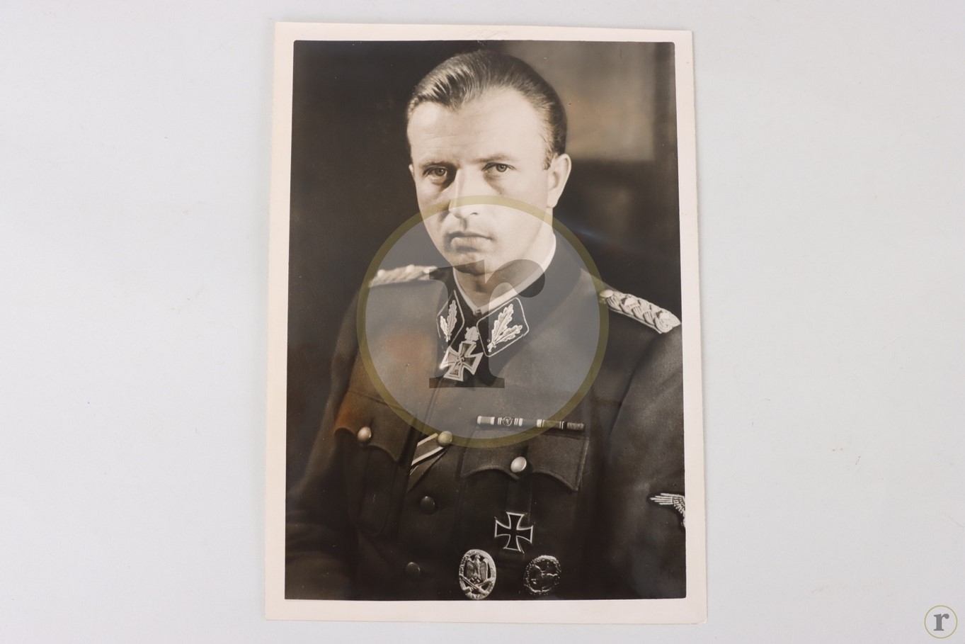 #70-0069 – Fegelein, Hermann – press portrait photo with Oak Leaves