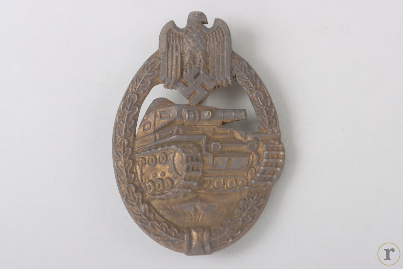 #71-0235 – Tank Assault Badge in Bronze ‘A.Rettenmaier’