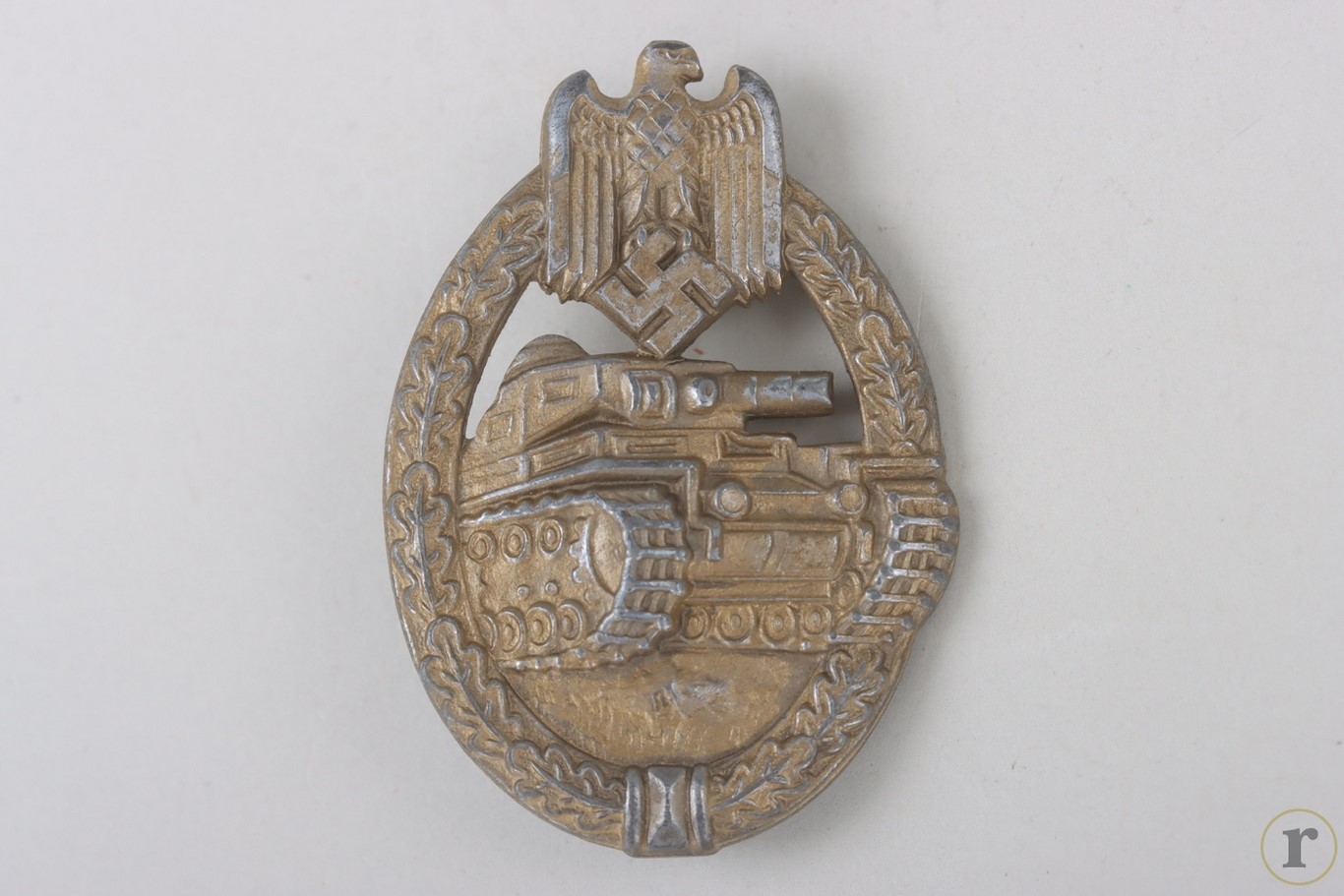 #71-0238 – Tank Assault Badge in Bronze ‘A.Rettenmaier’