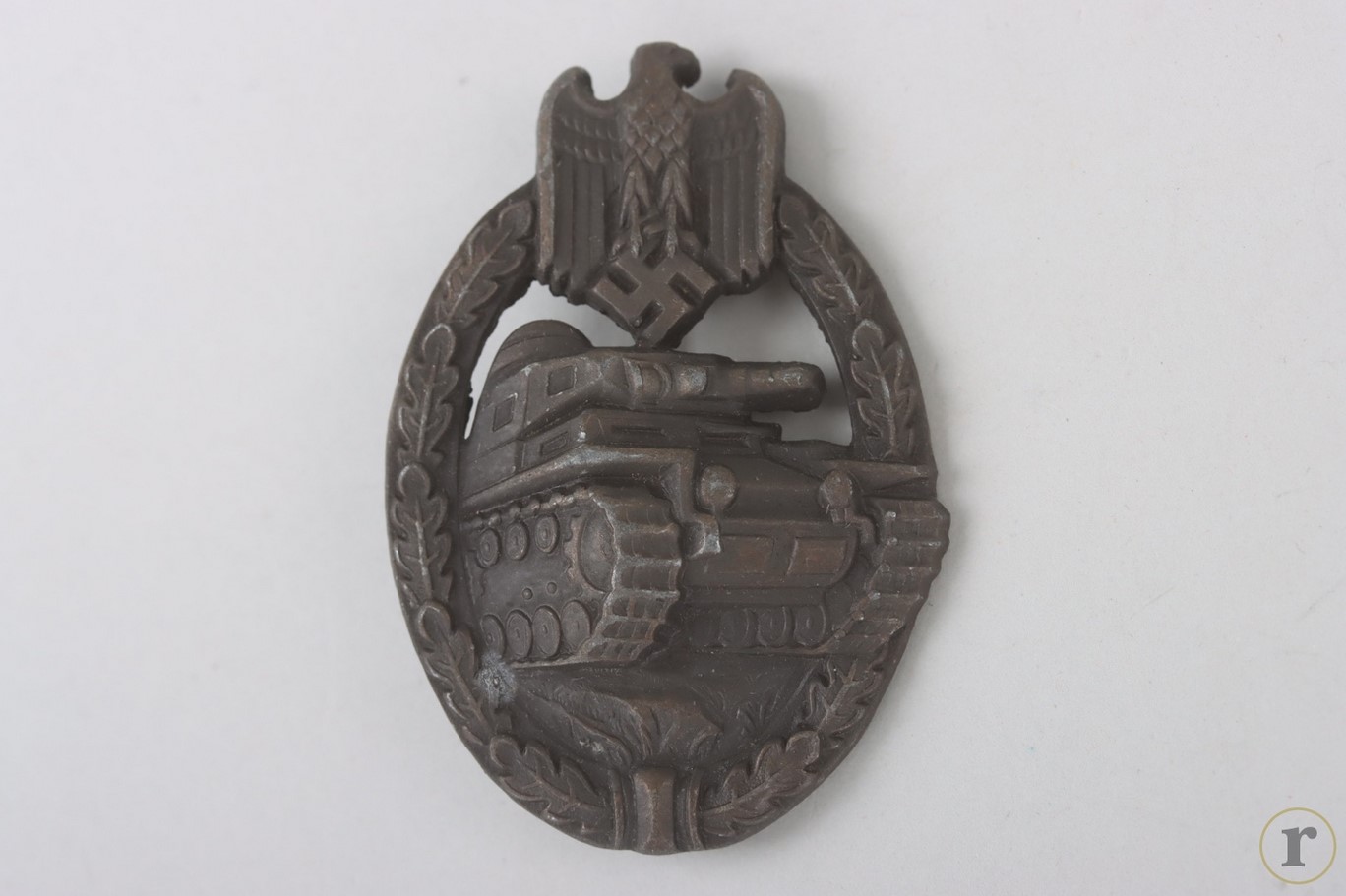 #71-0242 – Tank Assault Badge in Bronze ‘W.Deumer’