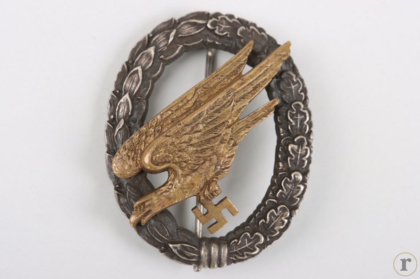 #71-1346 – Luftwaffe Paratrooper Badge – Deumer