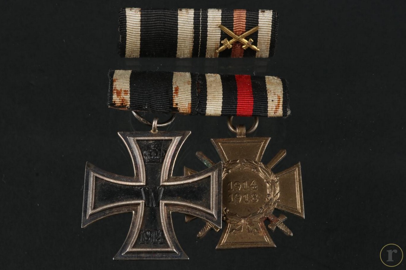 #0414 – Medal and Ribbon bar of a Frontkämpfer