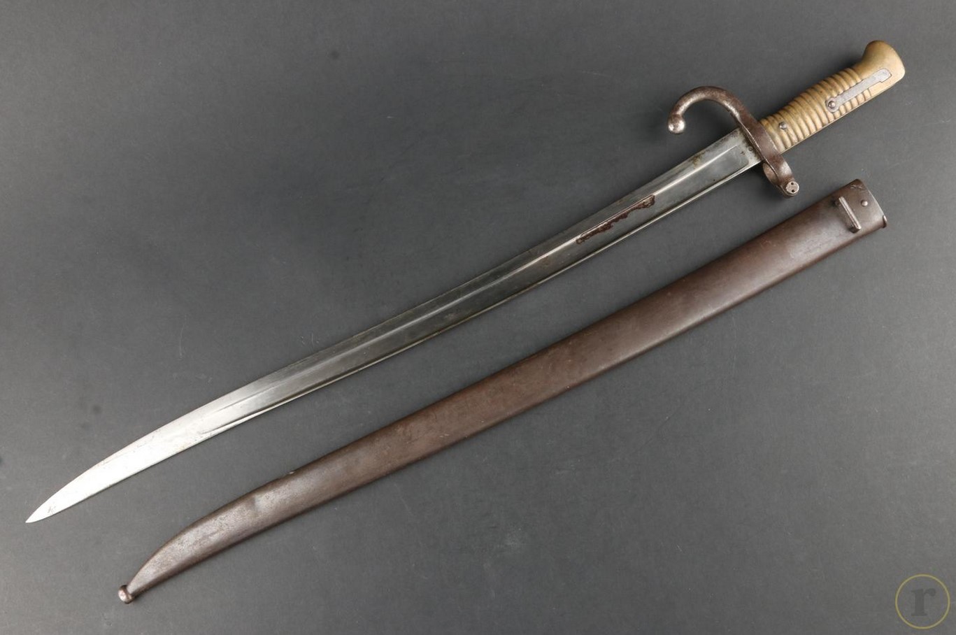 #0472 – French Model 1866 ‘Chassepot’ Yataghan Sword Bayonet