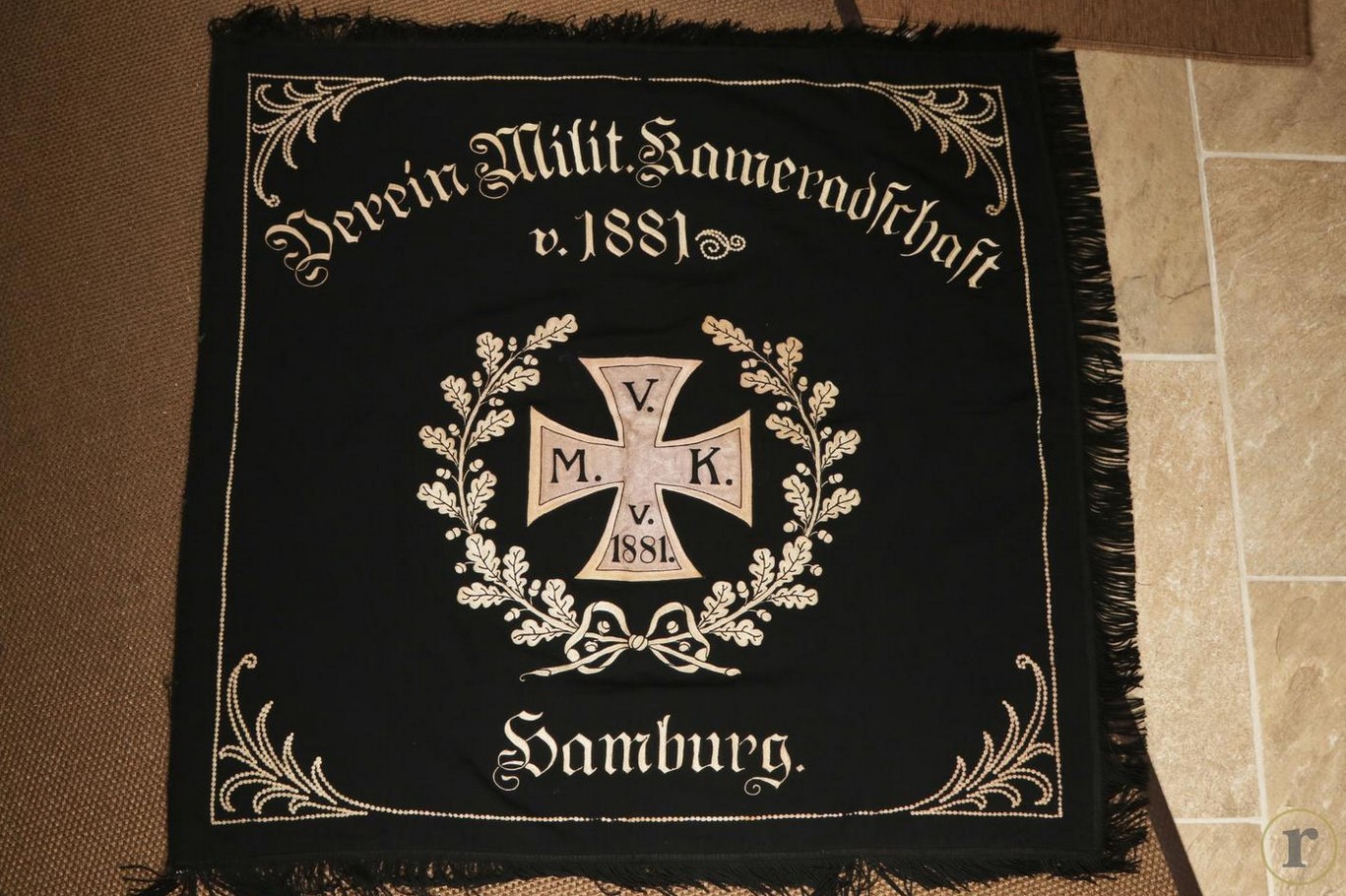 #0548 – Flag Verein Militärkameradschaft Hamburg 1881