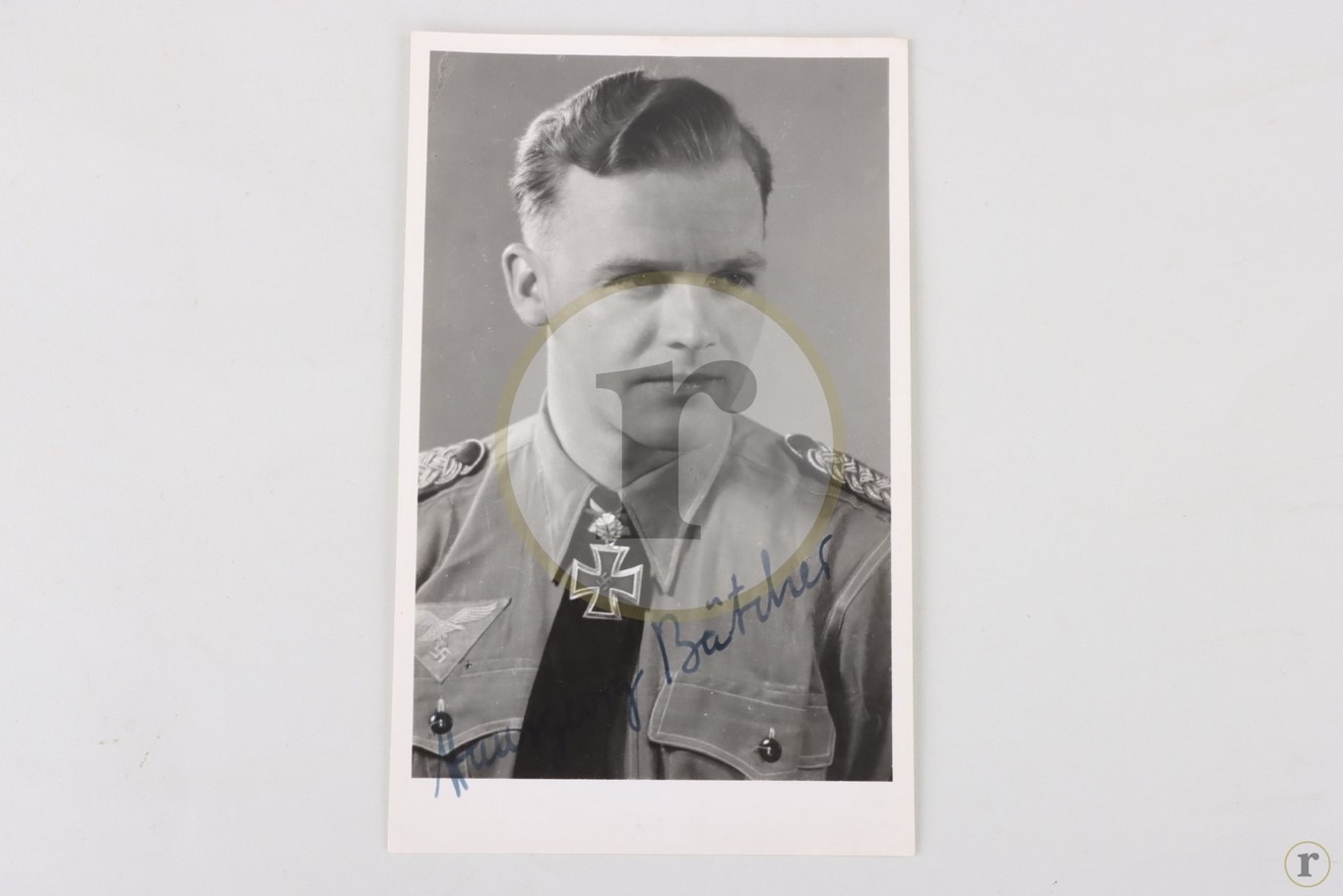 #70-0010 – Bätcher, Hansgeorg – signed portrait photo