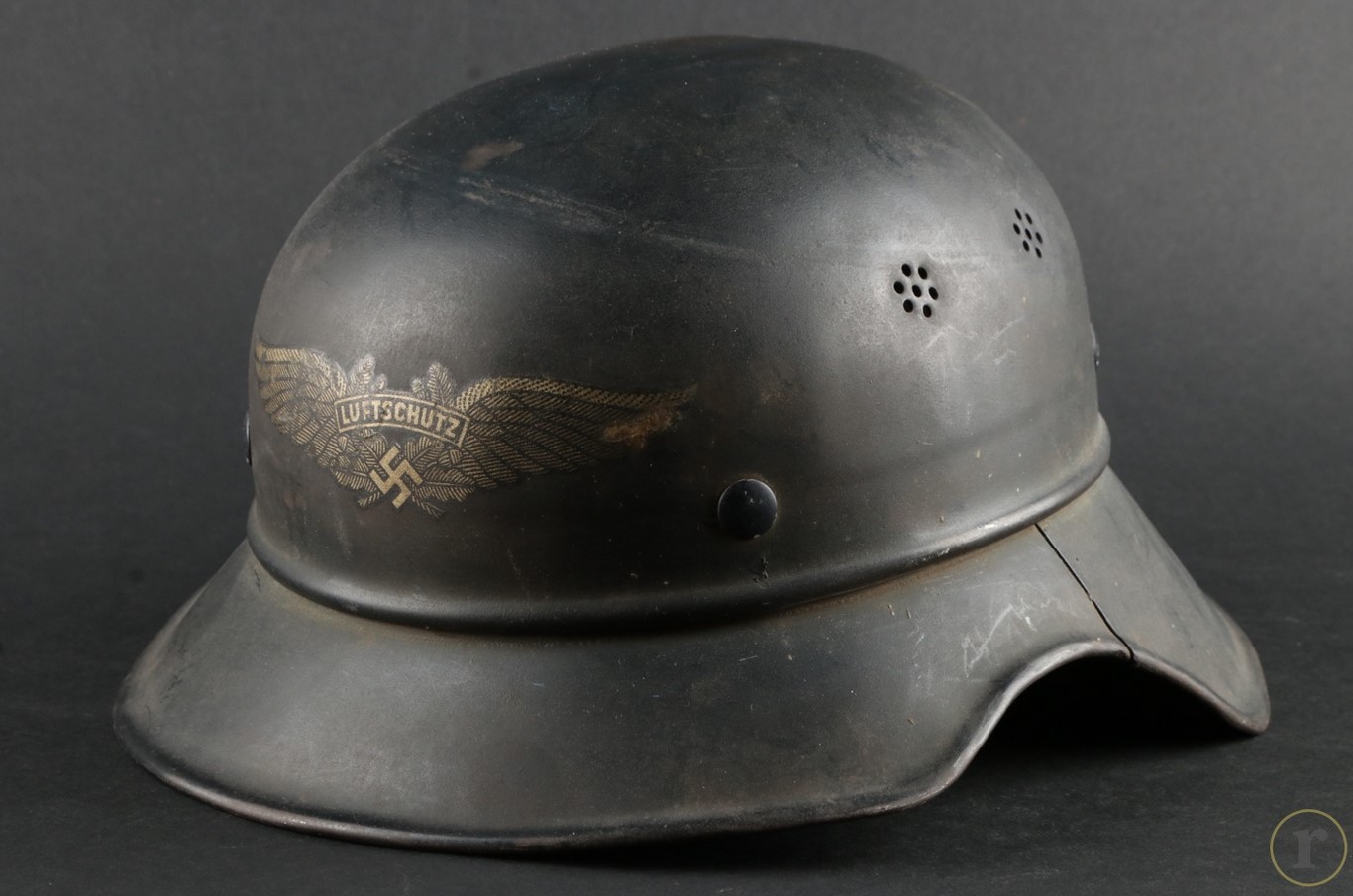 #0012 – Luftschutz M38 helmet (gladiator) – RL2 38/29