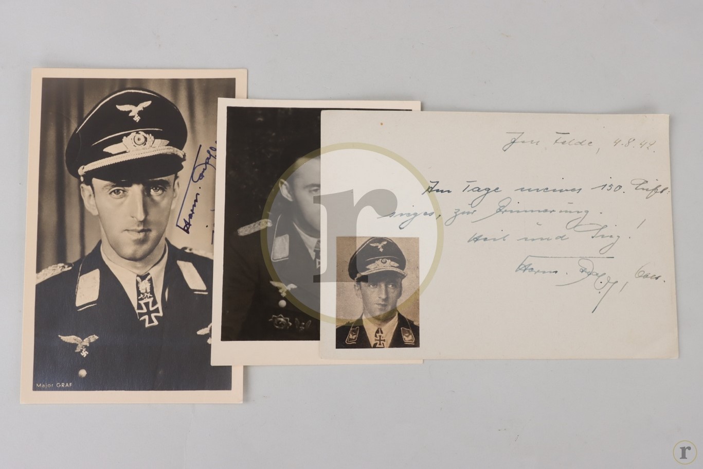 #70-0098 – Graf, Hermann – autographs & photo