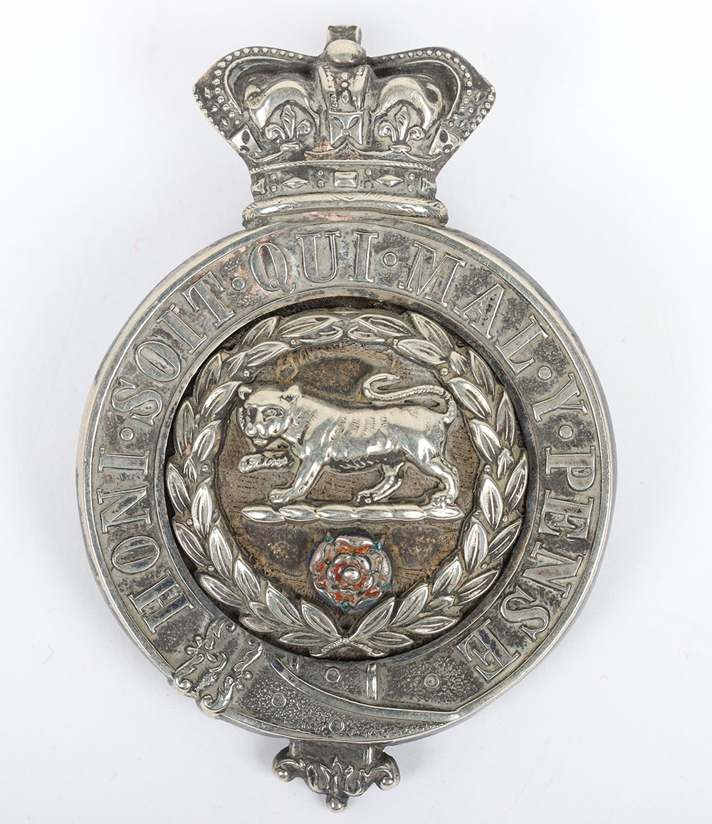 #105 – Victorian Officers Glengarry Badge of the Volunteer Battalions of the Hampshire Regiment