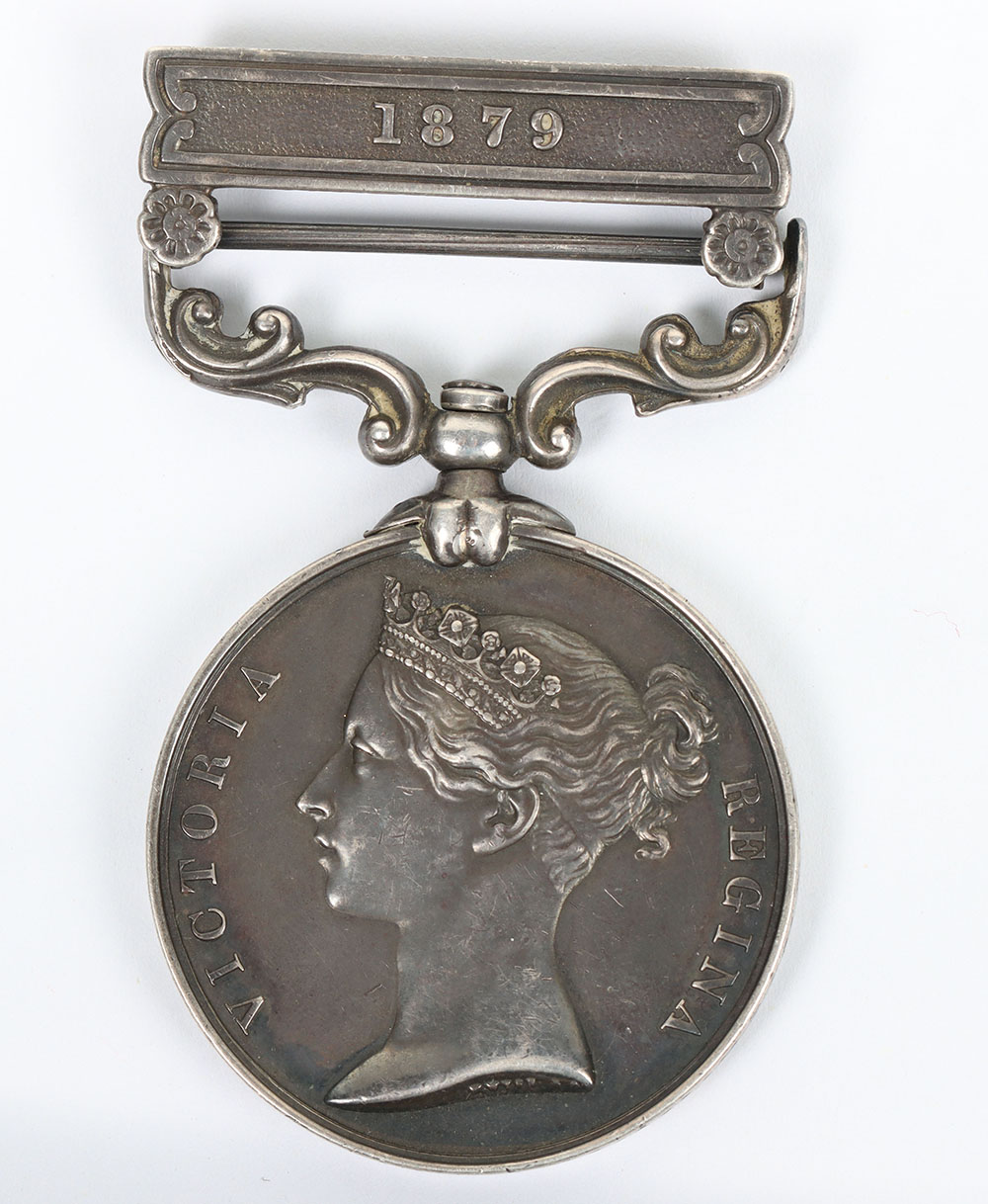 #12 – Zulu War Medal to the Royal Artillery Awarded to a Gunner Who was Mentioned for Gallant Service at the Siege of Potchefstroom During the First Boer War