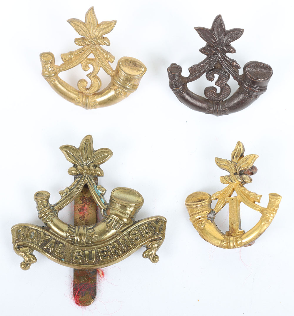 #136 – Royal Guernsey Light Infantry Headdress Badges