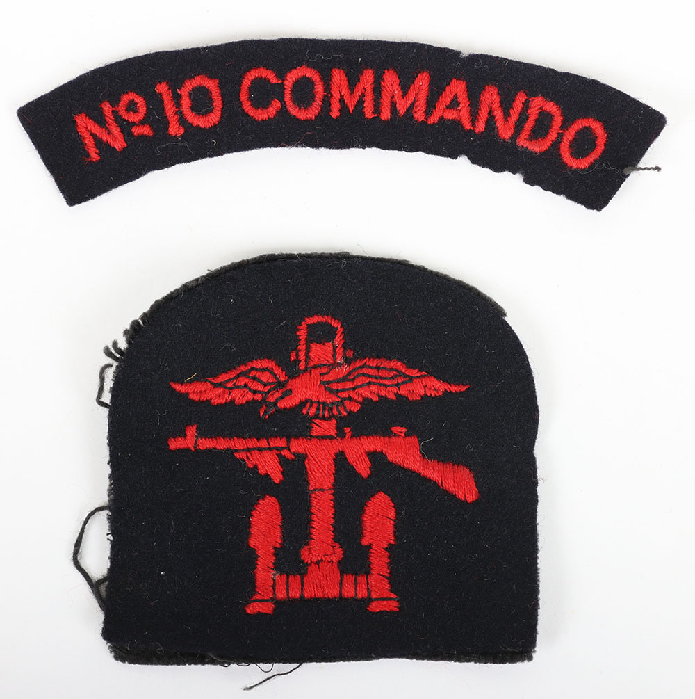 #139 – WW2 No10 Commando Cloth Shoulder Title