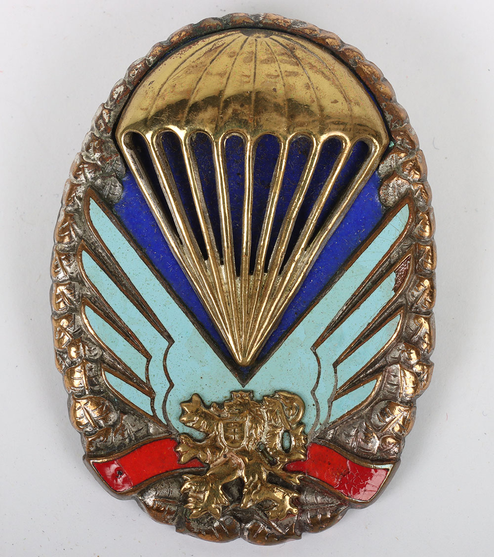 #144 – Czech Airborne Badge of Honour 1949-51