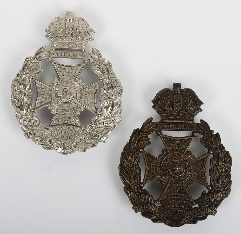 #150 – Victorian Rifle Brigade NCO’s Helmet Plate