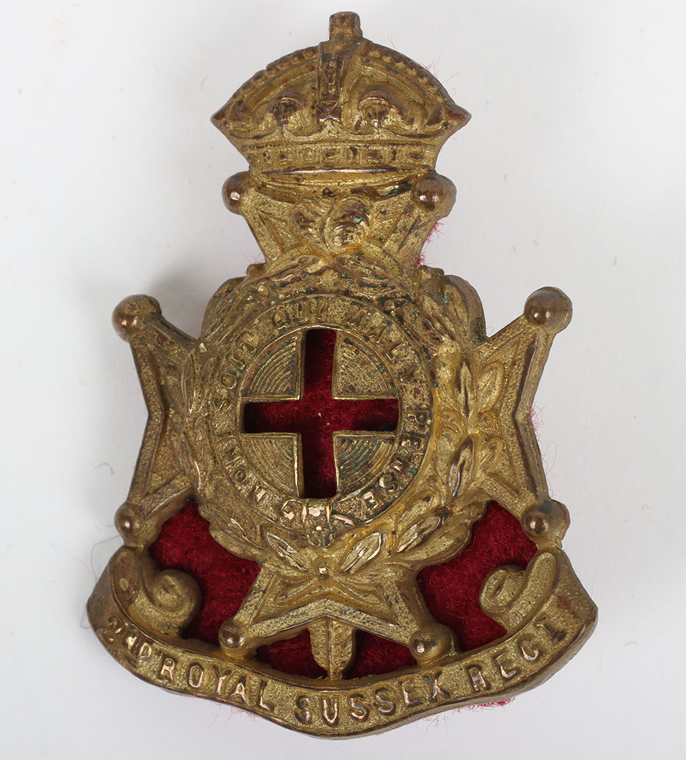 #155 – Victorian 2nd Battalion Royal Sussex Regiment Pagri Badge