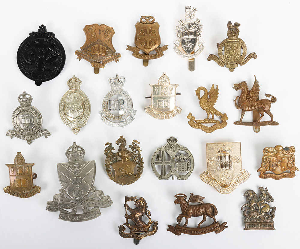 #171 – 20x British OTC and Schools Badges