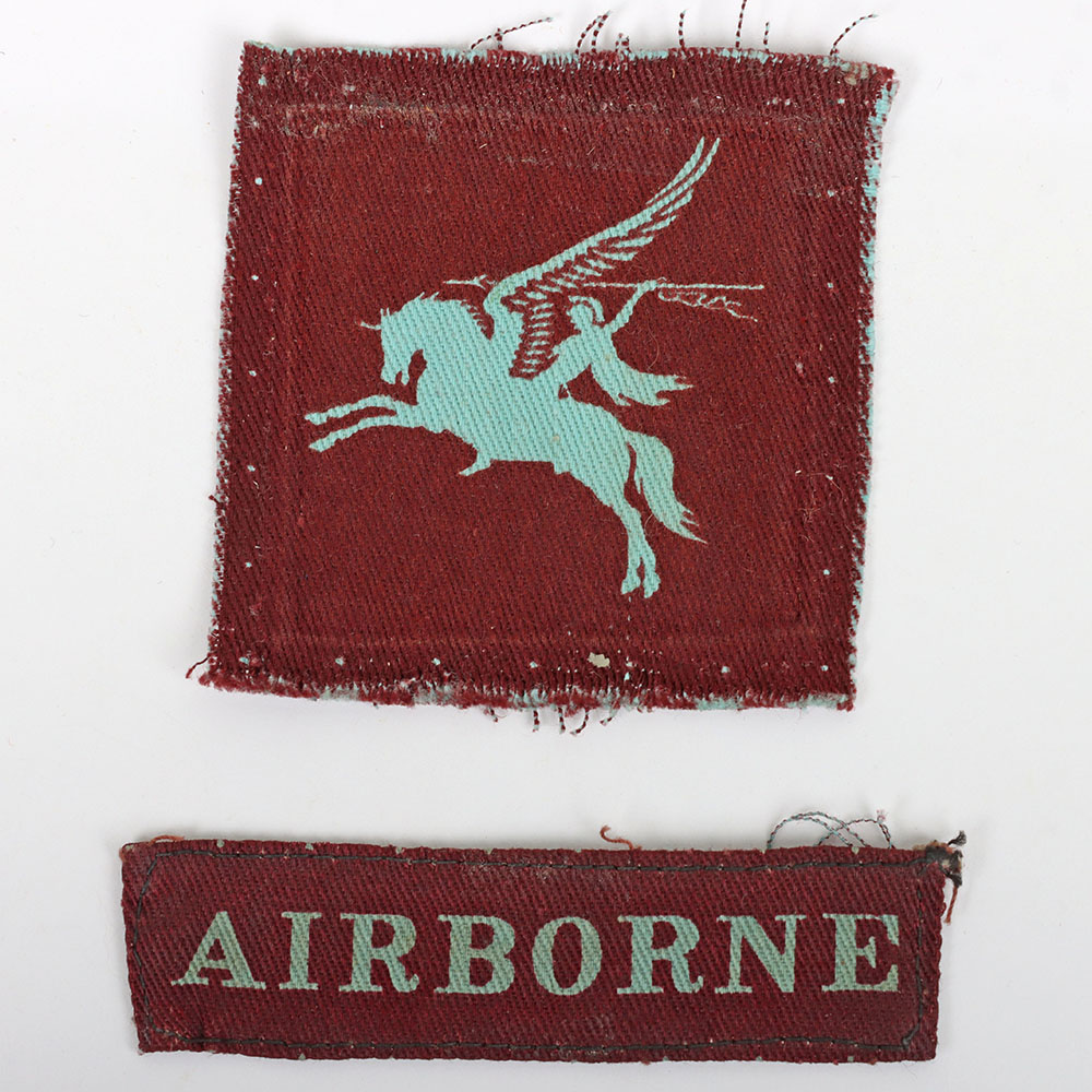 #189 – WW2 British Airborne Cloth Insignia Group