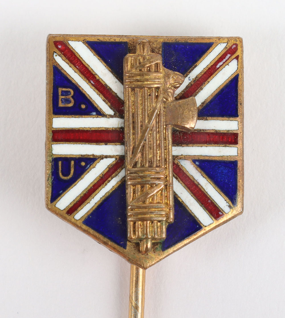 #197 – Post 1936 British Union of Fascists (B.U.F) Members Stick Pin