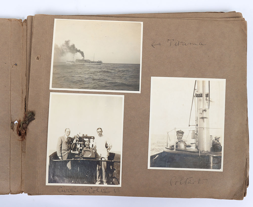 #224 – 1920’s Photograph Album Royal Navy Officer in China and the Far East