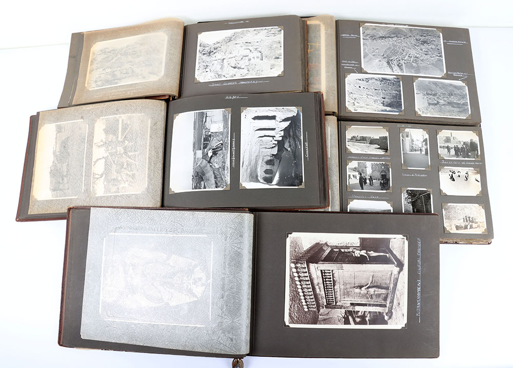 #226 – Grouping of Photograph Albums Detailing the Service of One Man in Palestine and the Middle East with the RAF