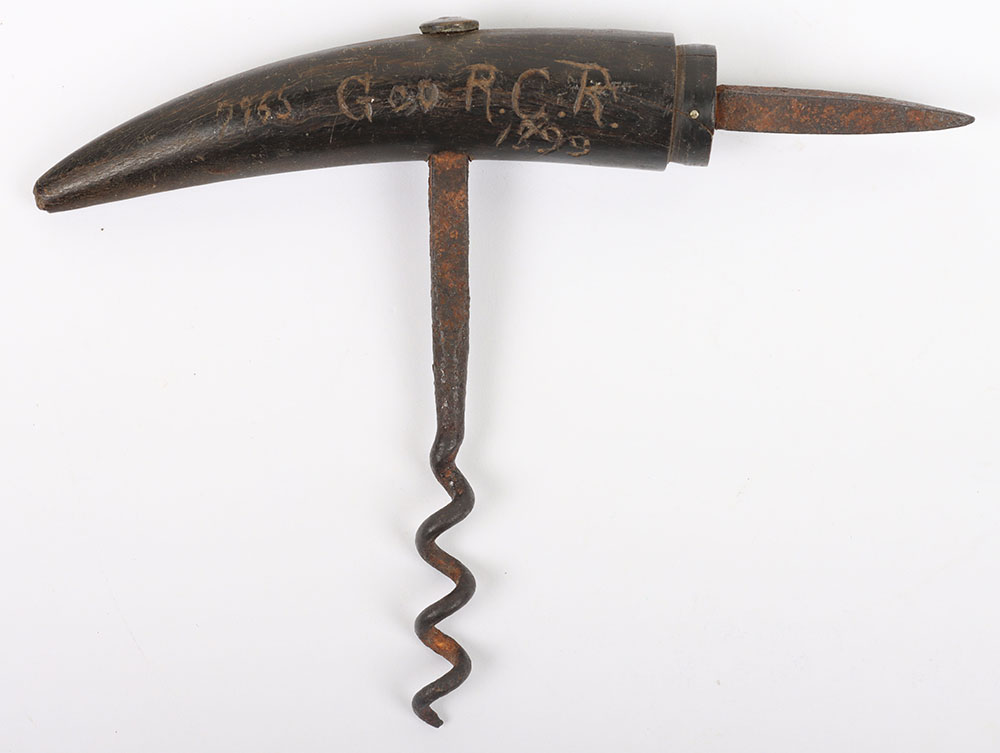 #240 – Boer War Interest South African Horn Corkscrew