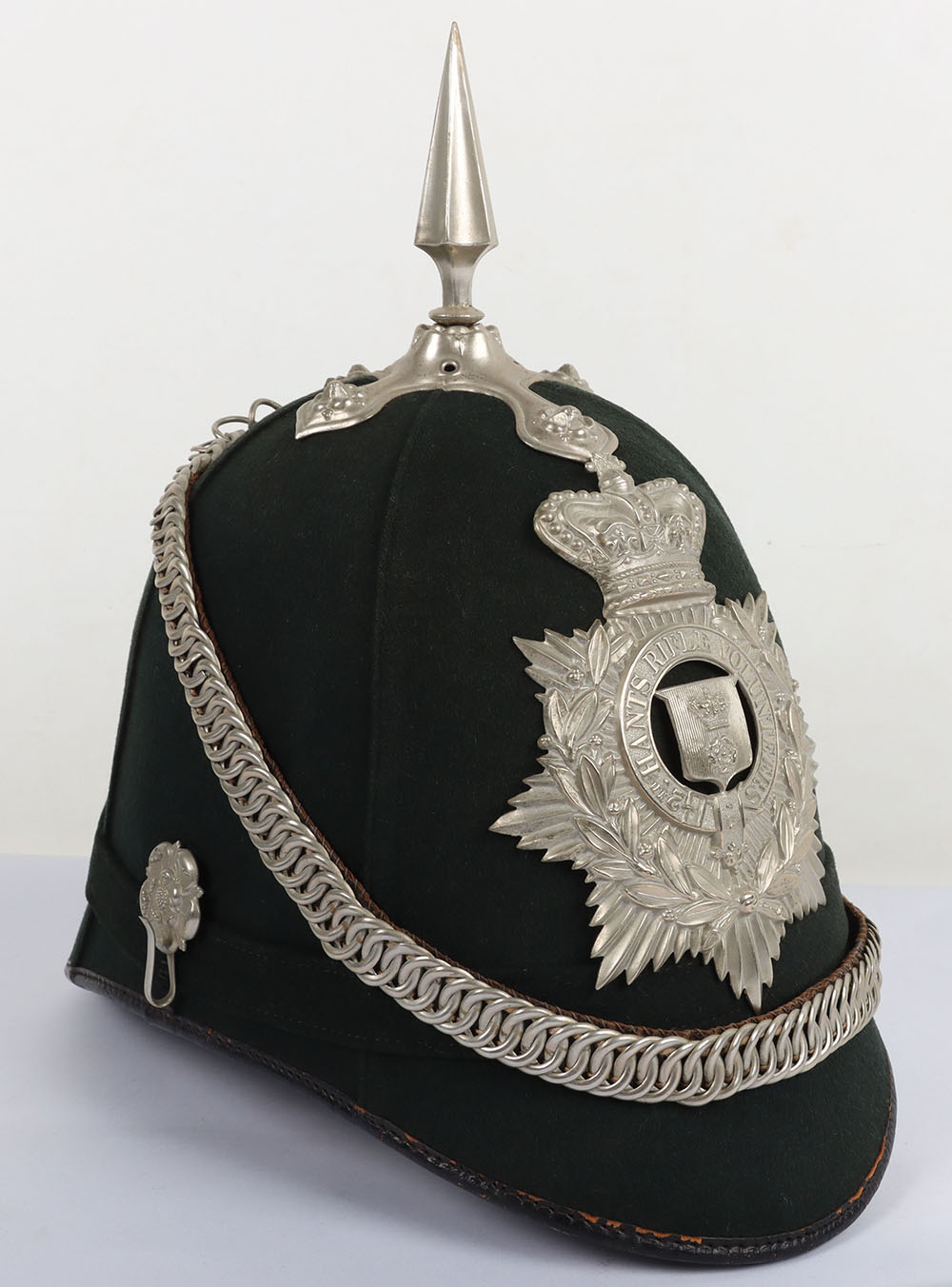 #246 – Victorian 2nd Hants Rifle Volunteers Other Ranks Home Service Helmet