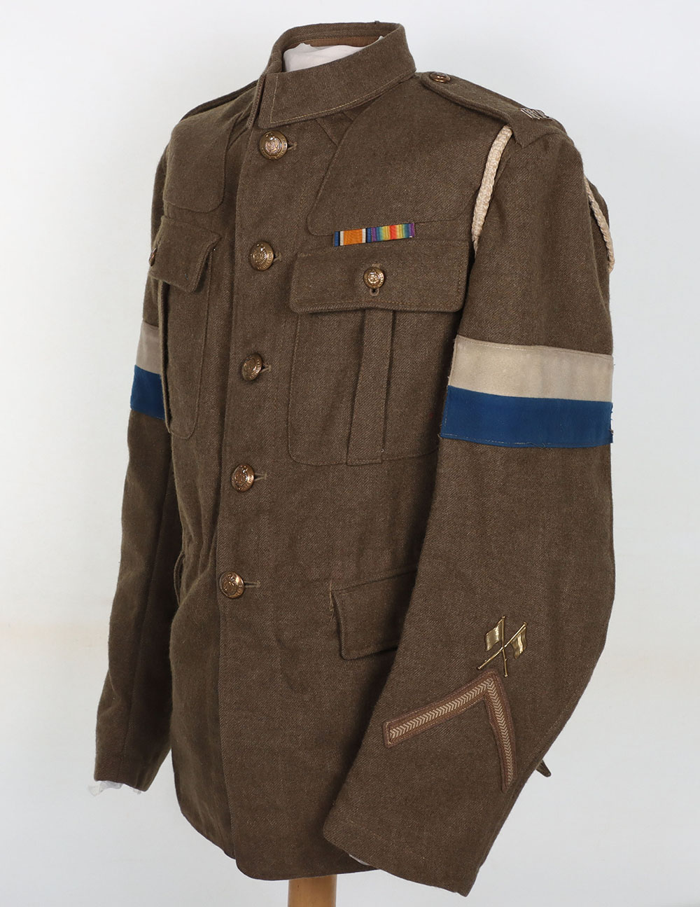 #313 – WW1 British 02 Pattern Other Ranks Service Dress Tunic