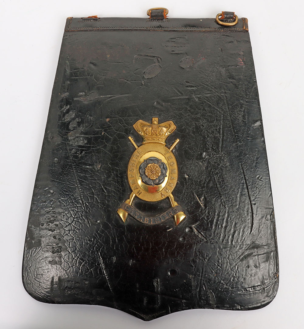 #333 – Victorian Hampshire Yeomanry Carabiniers Officers Undress Sabretache