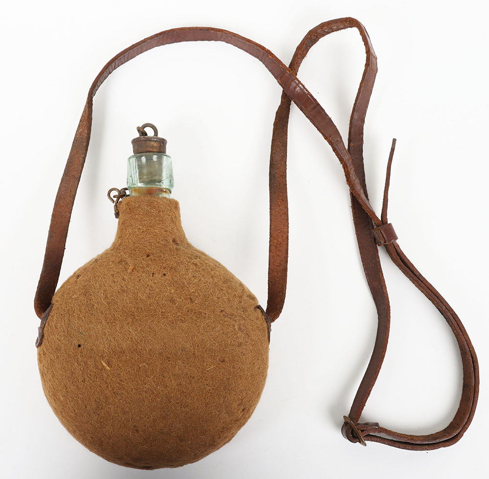 #337 – British Boer War Period Officers Water Bottle