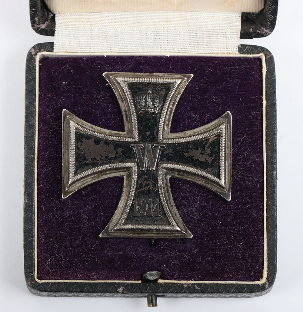 #367 – 1914 Iron Cross 1st Class by KO with Case