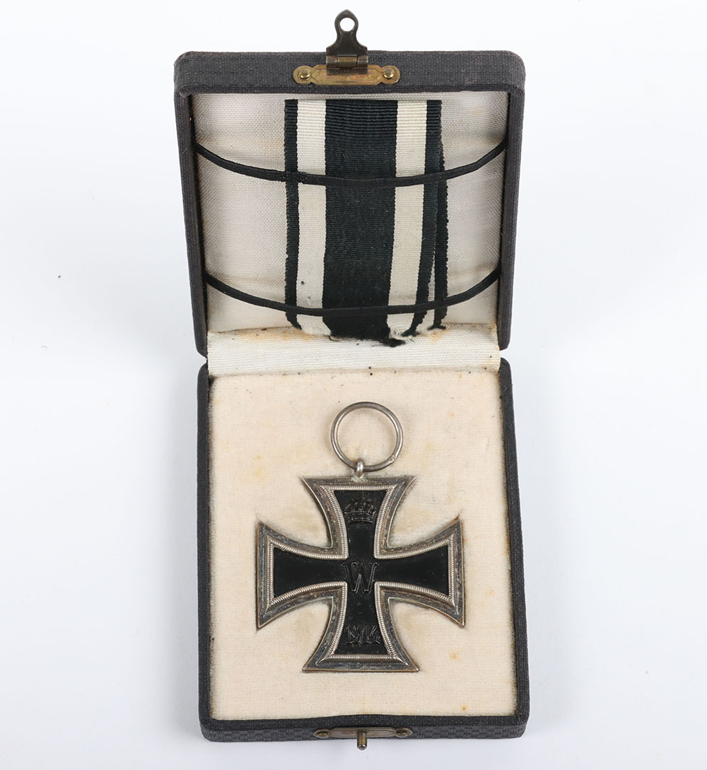 #368 – 1914 Iron Cross 2nd class ‘WS’ with Presentation Case