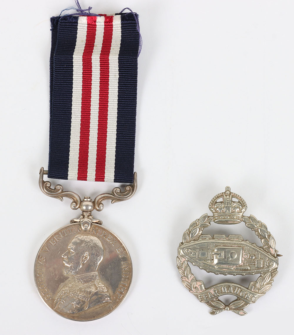 #38 – Great War Military Medal to the Tank Corps