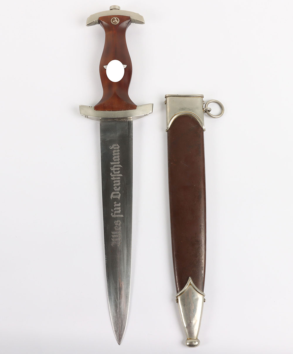 #418 – Third Reich SA (Sturmabteilung) Dress Dagger by Gebrüder Born, Solingen