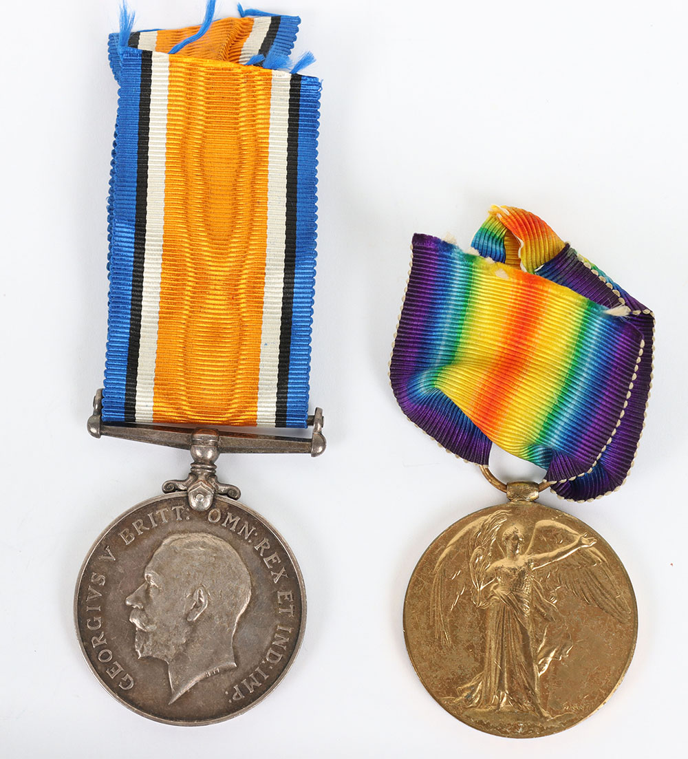 #44 – Great War British Officers Medal Pair