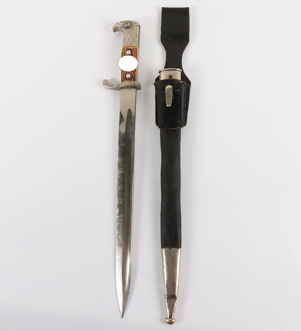 #444 – WW2 German Police Bayonet by Carl Eickhorn, Solingen