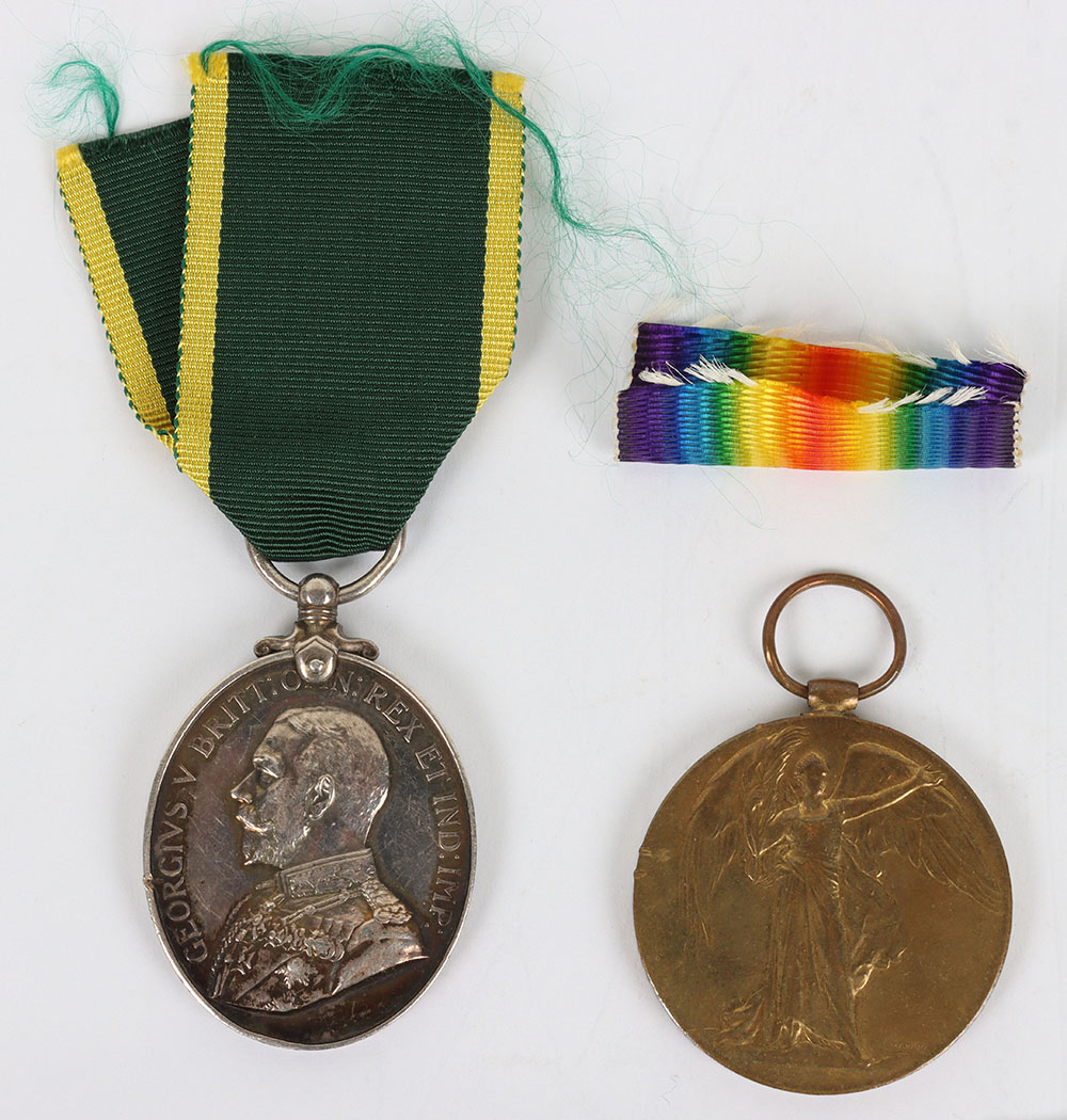 #48 – A Territorial Long Service Medal Pair to the Royal Army Medical Corps