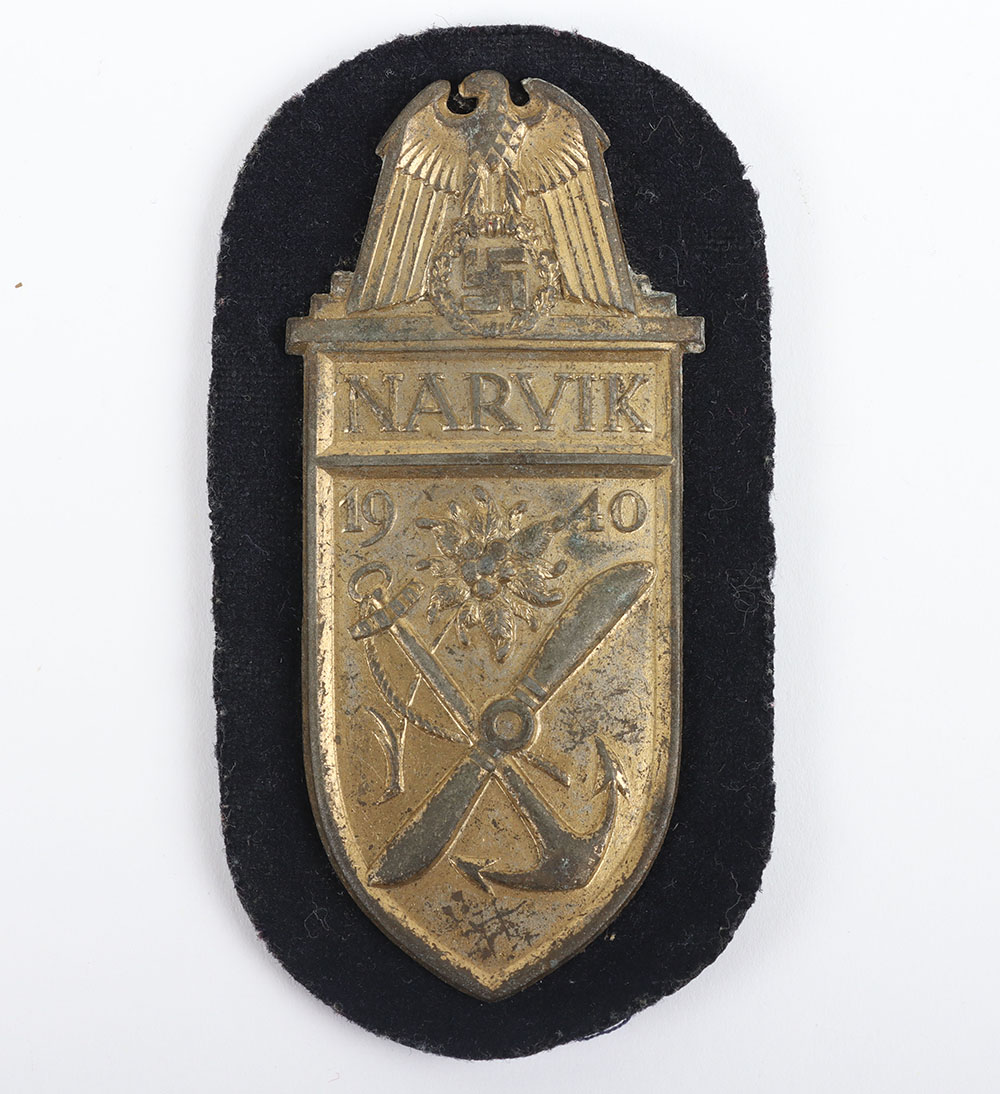 #483 – WW2 German Kriegsmarine Narvik Campaign Shield