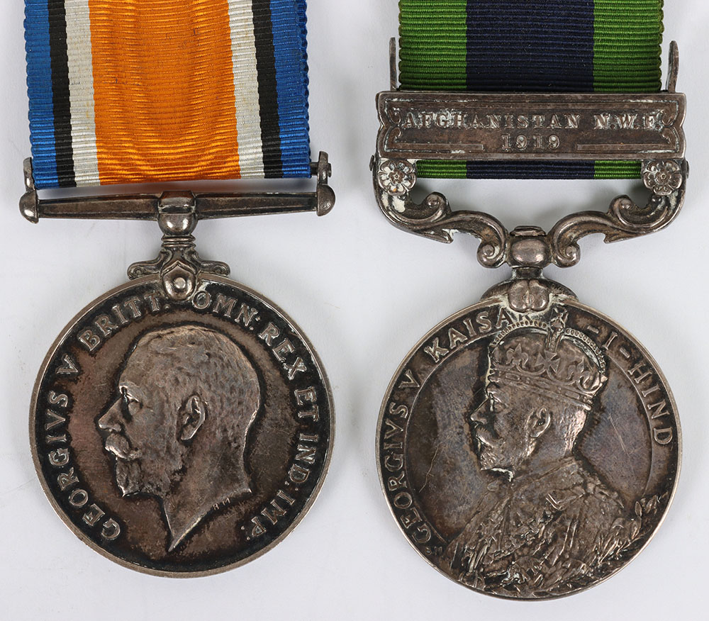 #49 – Campaign Meda Pair for Service in the Great War and the Northwest Frontier with the Royal Army Medical Corps