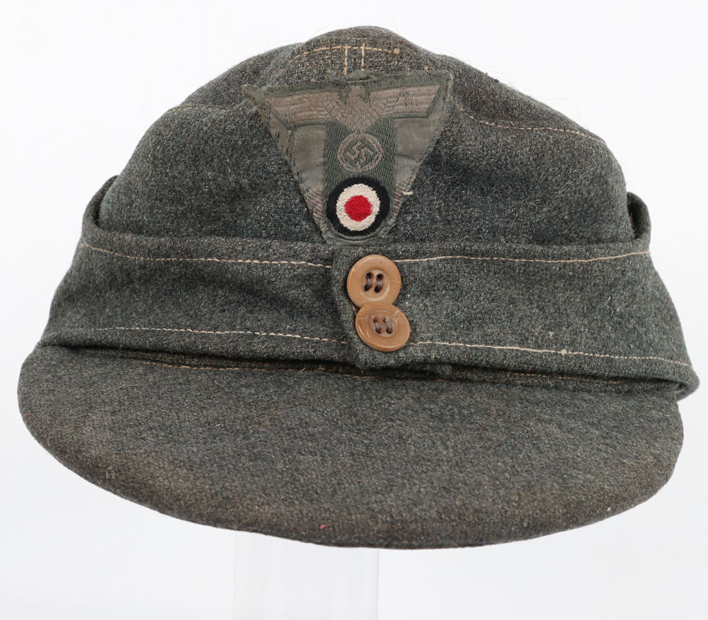 #508 – WW2 German Army (Heer) M-43 Field Cap