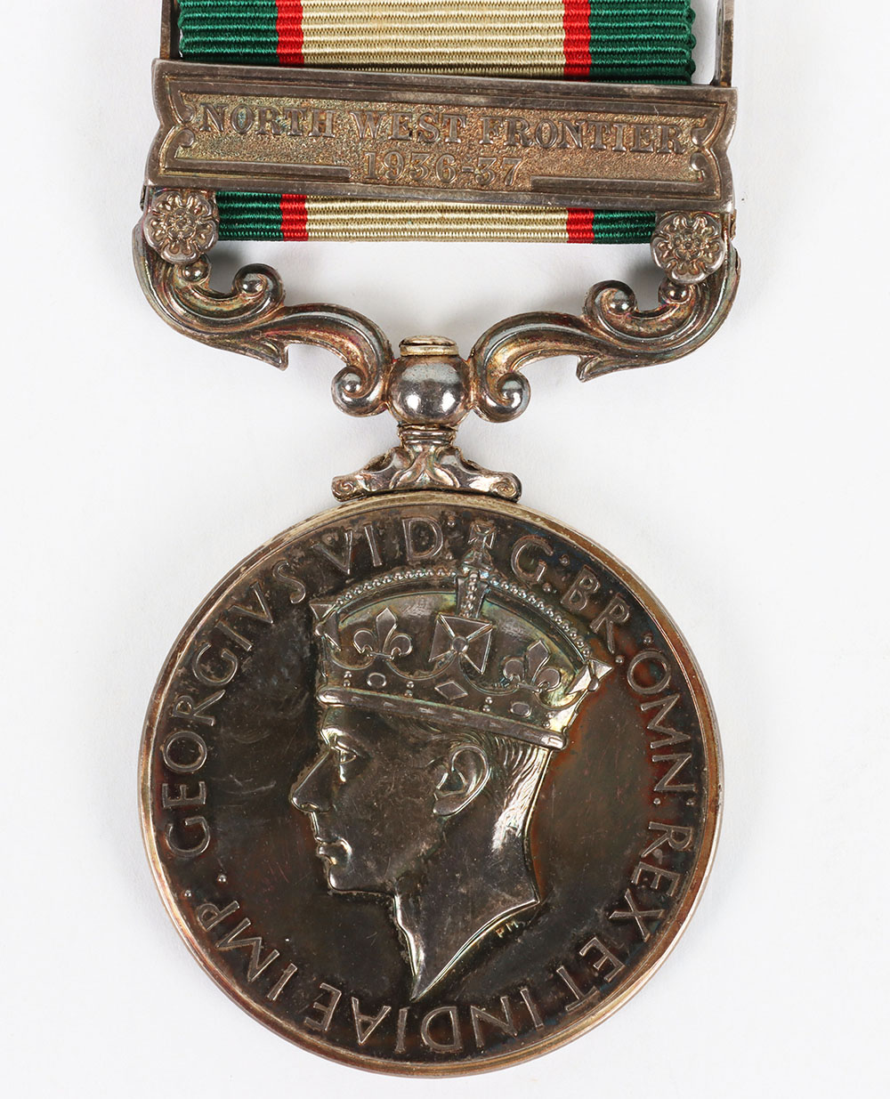 #52 – George VI India General Service Medal to the Northamptonshire Regiment