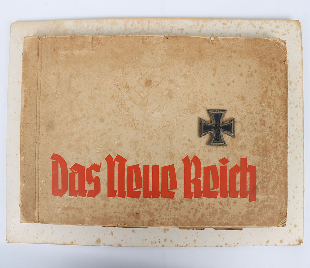 #577 – Third Reich Period Cigarette ‘Zigarettenalbum’ ‘Das Neue Reich’ Propaganda Album